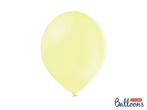 Lys Gul Ballon 30 cm. Strong balloon