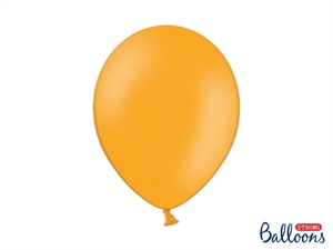 Mandarin Orange Ballon 30 cm. Strong balloon