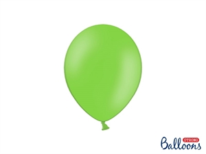 Lime Grøn Ballon 23 cm. Strong balloon 