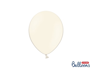 Lys Creme Ballon 23 cm. Strong balloon 