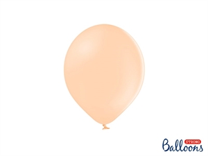 Lys Fersken Ballon 23 cm. Strong balloon 