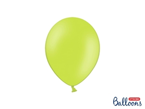 Lys Grøn Ballon 23 cm. Strong balloon 