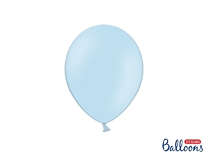 Baby Blå Ballon 23 cm. Strong balloon