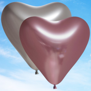 Latex Hjerte Ballon