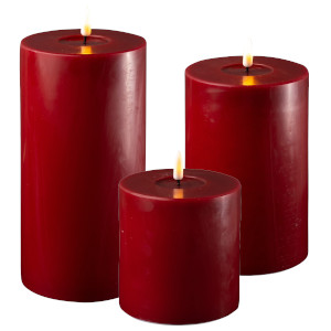 Real Flame LED Bordeaux