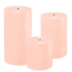 Real Flame LED Lys Pink