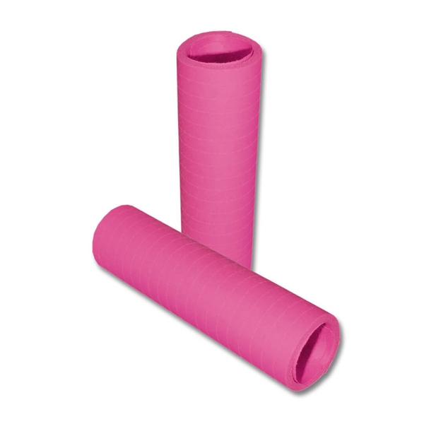 Pink Lyserød Serpentiner 4 meter