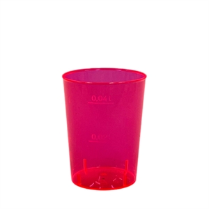 Starpak Pink Plastik shotglas 4/5 cl. 40 stk.