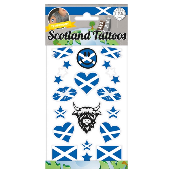 Midlertidig tatovering Skotland
