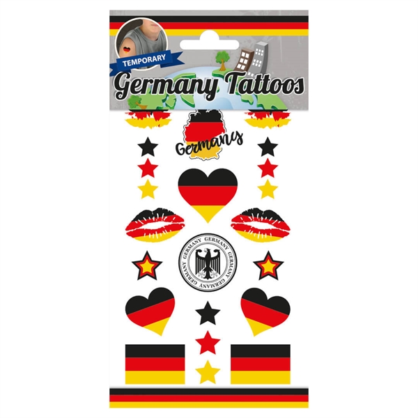 Midlertidig tatovering Tyskland