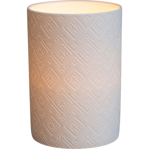 Porcelæns lysestage Modern